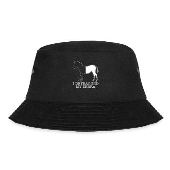 Ich habe mein Zebra-Programmiergerät defragmentier - Bucket Hat - Schwarz - Vorne - Lela (165cm)