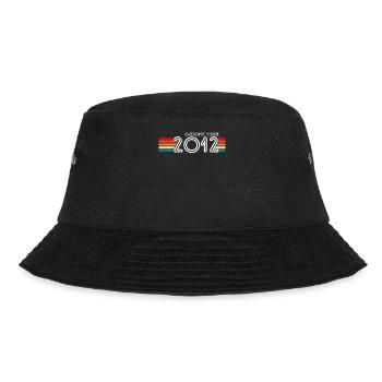 Awesome Since 2012 11th Birthday Gifts 11 Years - Bucket Hat - black - Front - Lela (165cm)