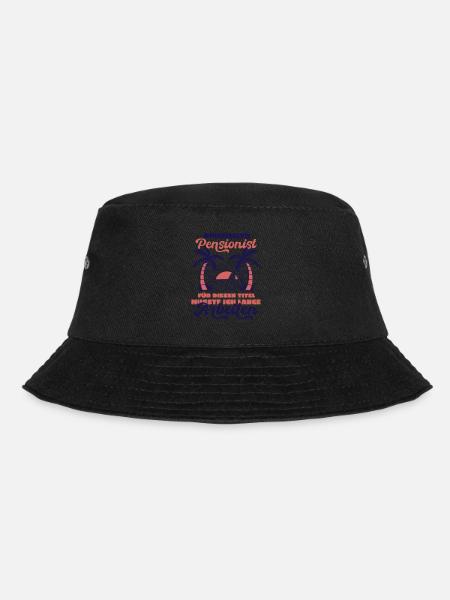 Pensionierung Offizieller Pensionist Pensionsfeier - Bucket Hat - Schwarz