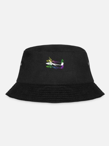 Segelflieger Segelflugzeug Segelfliegen - Bucket Hat - Schwarz