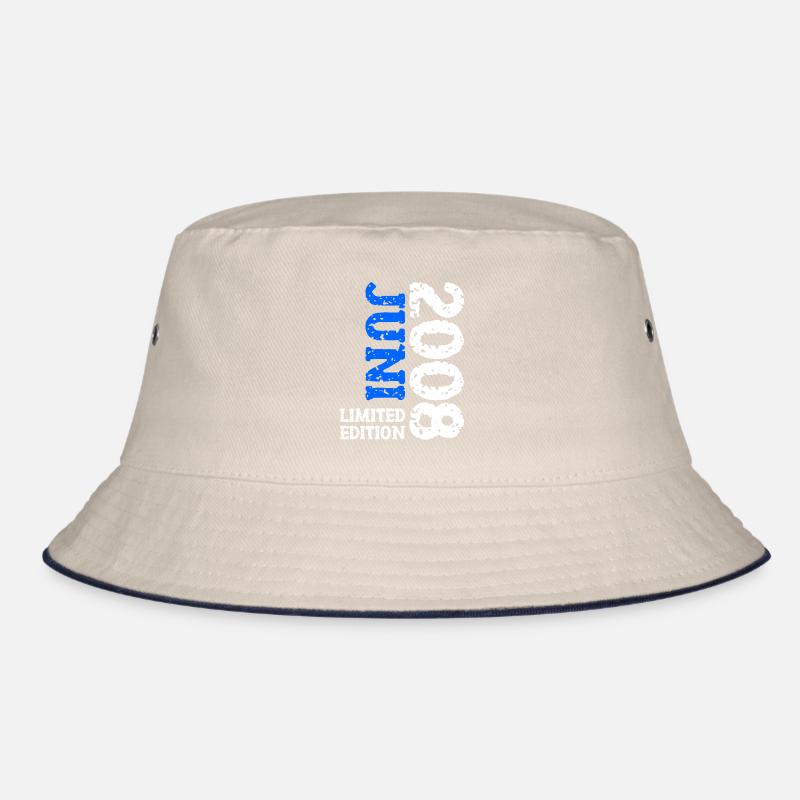 2008 Juni Limited Edition Geburtstag Geschenk Bucket Hat