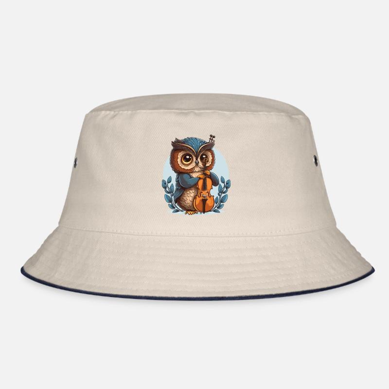 Klassische Eule Bucket Hat