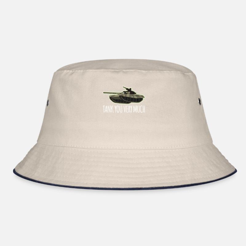 Panzer Spruch Kampfpanzer Panzerfahrer Bucket Hat