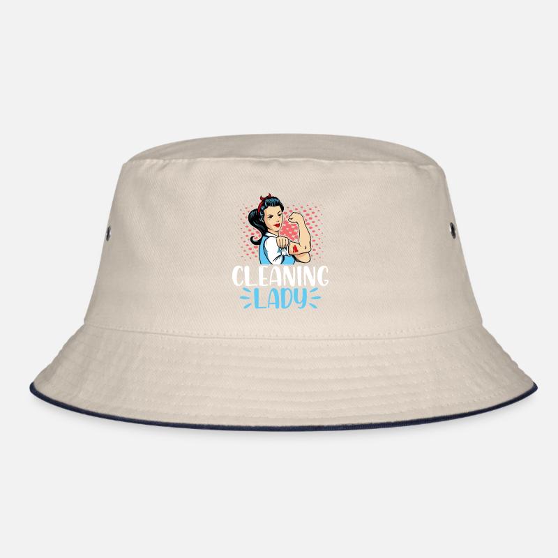 Cleaning Lady Bucket Hat