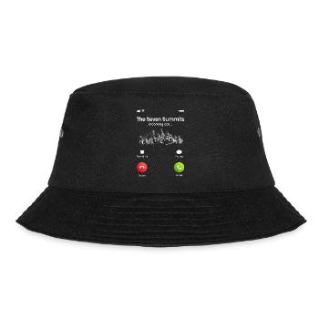 The Seven Summits Calling - Bucket Hat - Schwarz - Vorne - Lela (165cm)