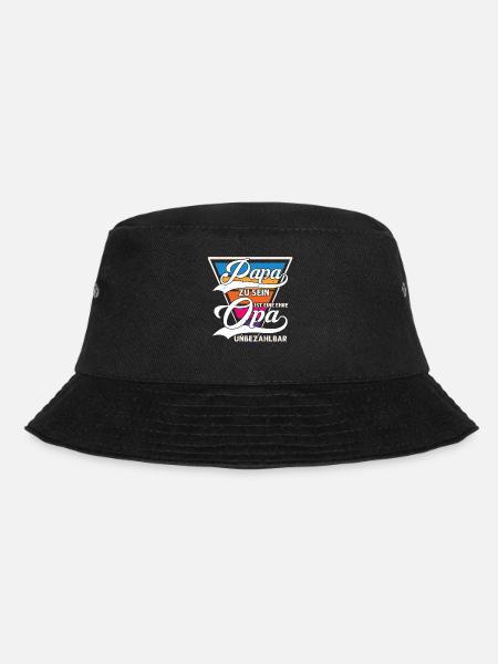 Grossvater opa Opas Geschenk - Bucket Hat - Schwarz