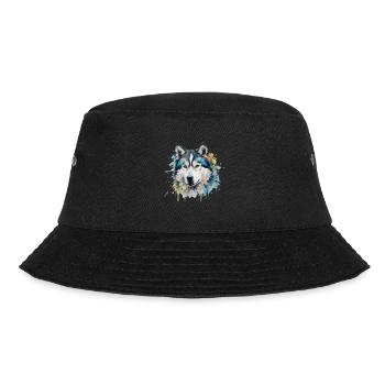 Alaskan Malamute - Bucket Hat - black - Front - Lela (165cm)