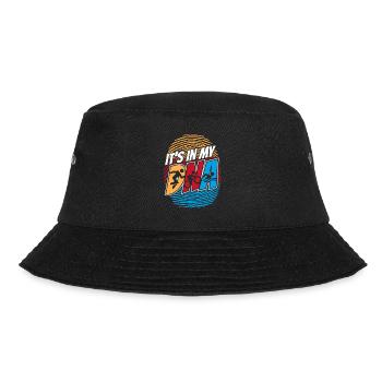 It's In My DNA Training Triathlonrad Triathlet - Bucket Hat - Schwarz - Vorne - Lela (165cm)