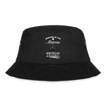 Beware of the mistress, harmless Newfoundland - Bucket Hat - black - Front - Lela (165cm)