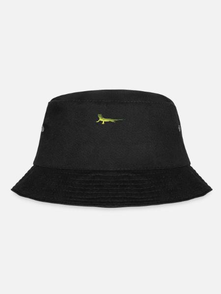 Madagaskar Taggecko I Reptilien Motiv für - Bucket Hat - Schwarz