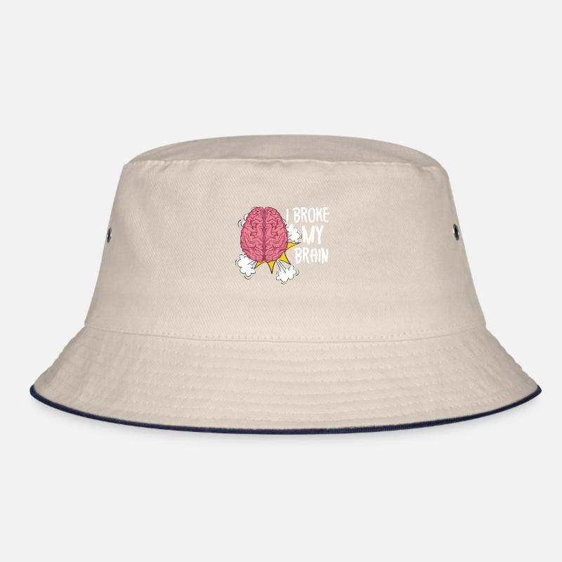 Brain Surgery Joke Brain Surgery Awareness Gift Bucket Hat