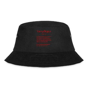 Tierpfleger Definition - Bucket Hat - Schwarz - Vorne - Lela (165cm)