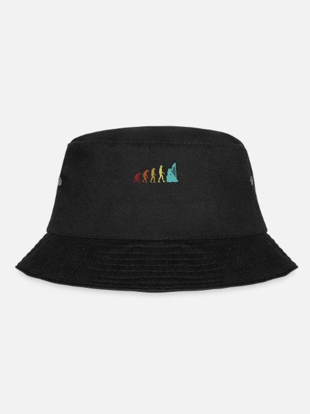 Harpist Evolution Konzertharfe Harfenmusik - Bucket Hat - Schwarz