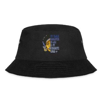 Meine schwarze Schwiegertochter ist mein Lieblingskind - - Bucket Hat - Schwarz - Vorne - Lela (165cm)
