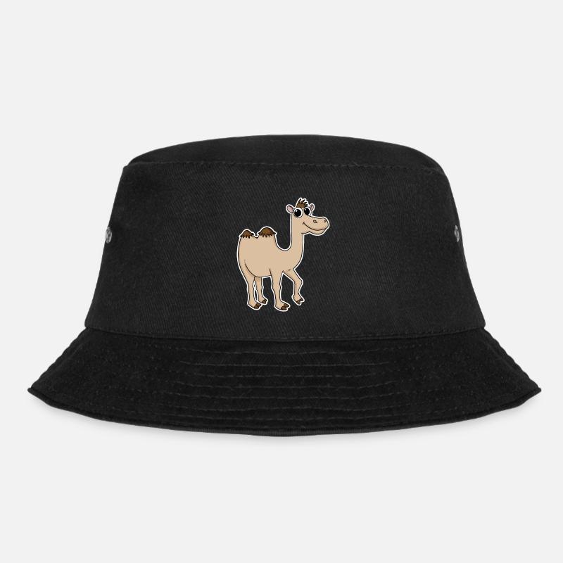 Kamel - Bucket Hat - Schwarz