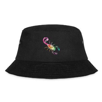 Skorpion - Bucket Hat - Schwarz - Vorne - Lela (165cm)