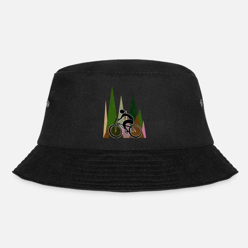 Radfahrer - Bucket Hat - Schwarz