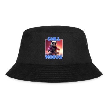 Chill Modus Pandabär Panda Liebhaber Süßes Panda - Bucket Hat - Schwarz - Vorne - Lela (165cm)