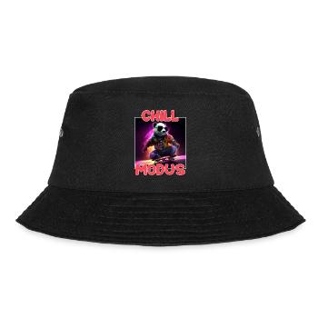 Chill Modus Pandabär Panda Liebhaber Süßes Panda - Bucket Hat - Schwarz - Vorne - Lela (165cm)