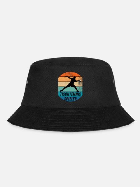 Tischtennisspieler - Bucket Hat - Schwarz