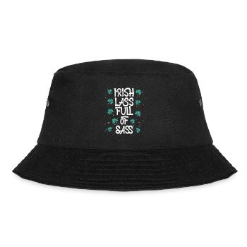 Irish Lass full of impudence - Bucket Hat - black - Front - Lela (165cm)