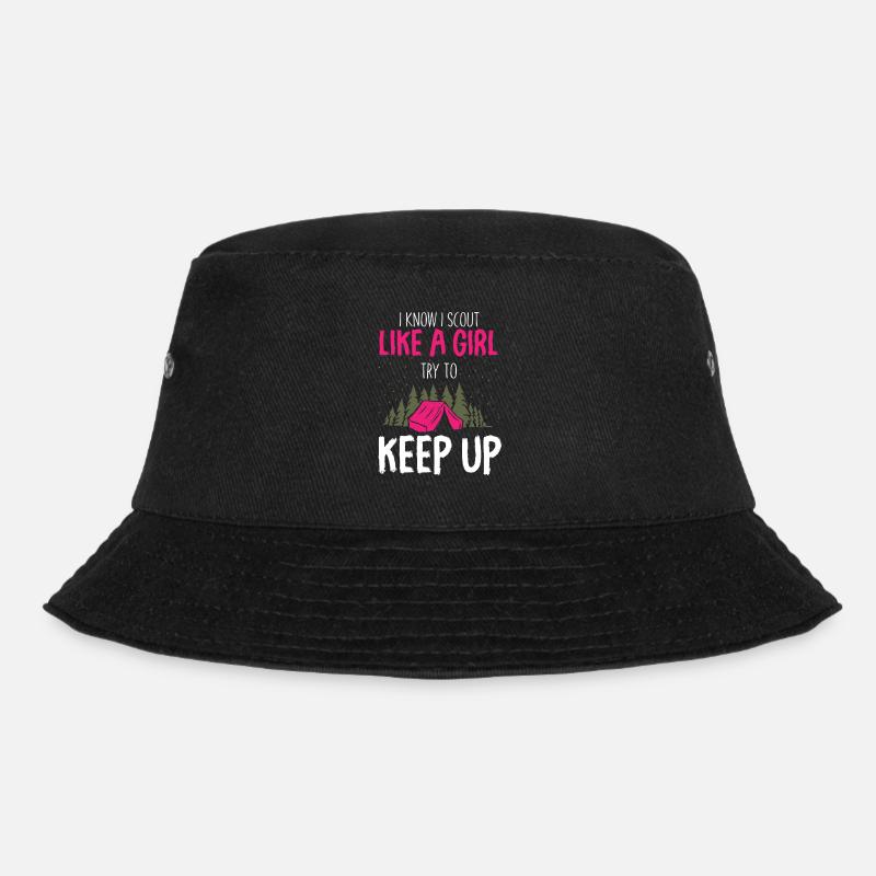 Pfadfinder Lustig - Bucket Hat - Schwarz