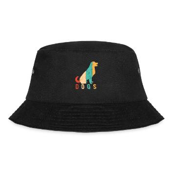 Chien propriétaire de chien mâle Wauwau rétro à quatre pattes - Bob - noir - Devant - Lela (165cm)