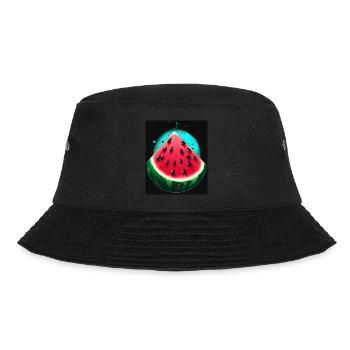 WATERMELON - Bucket Hat - black - Front - Lela (165cm)