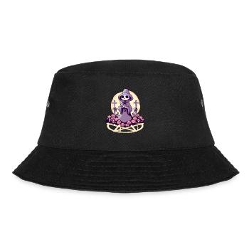 Pastel Goth Kawaii Gruseliger Und Süßer Death - Bucket Hat - Schwarz - Vorne - Lela (165cm)
