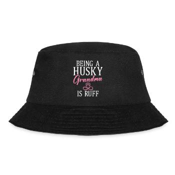 Geschenke zum Suchbegriff: "Husky" - Bucket Hat - Schwarz - Vorne - Lela (165cm)