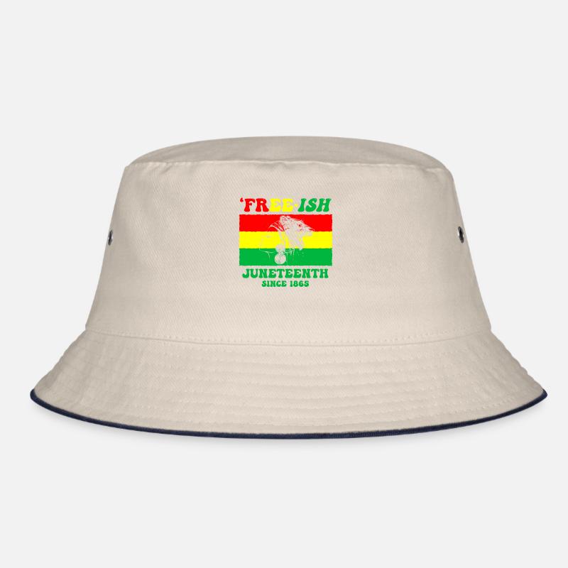 Juneteenth June 1865 Black History African Bucket Hat