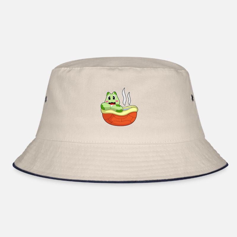 Turtle Bathing Bathtub Bucket Hat