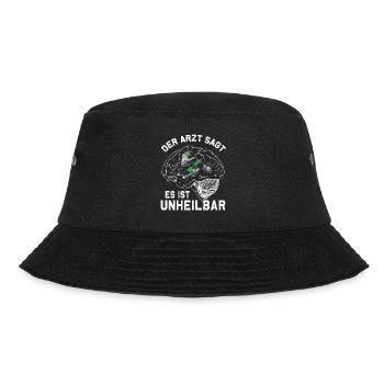 Lustiger Spruch Simsonfahrer S50 S51 Simme Moped - Bucket Hat - Schwarz - Vorne - Lela (165cm)