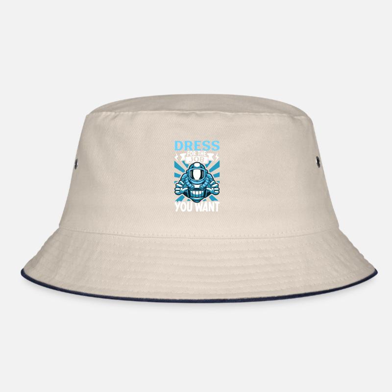 Astronaut Astronomy Solar System Space Kids Bucket Hat