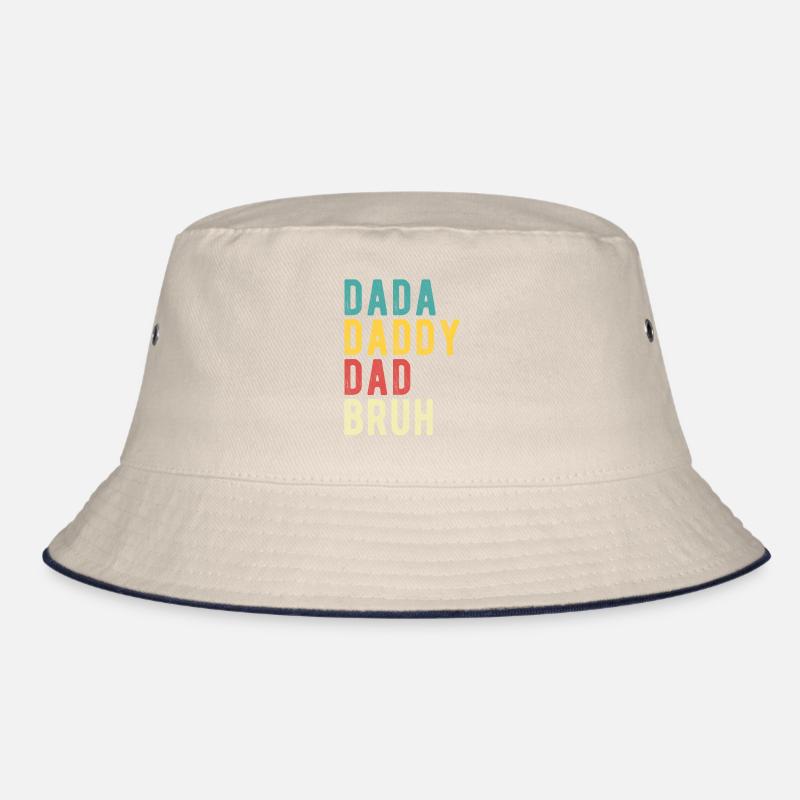 Dada Papa Papa Bruh Bucket Hat
