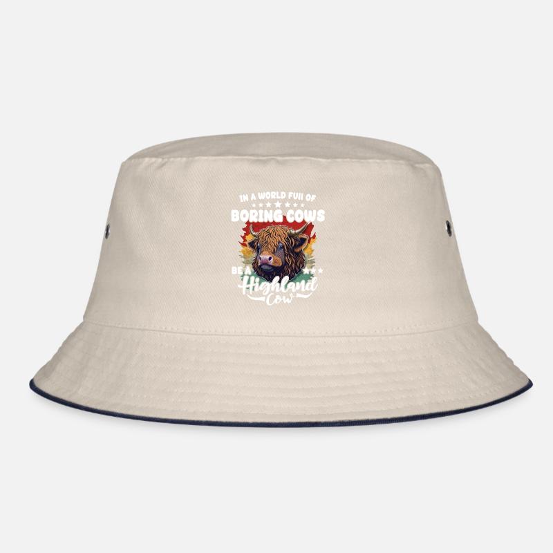 Highland cattle cattle Bucket Hat