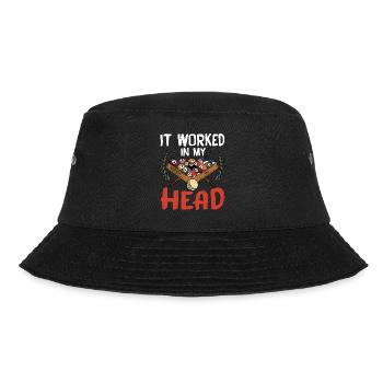 It Worked In My Head - Bucket Hat - black - Front - Lela (165cm)