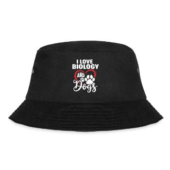 Biology Gift Biologist - Bucket Hat - black - Front - Lela (165cm)