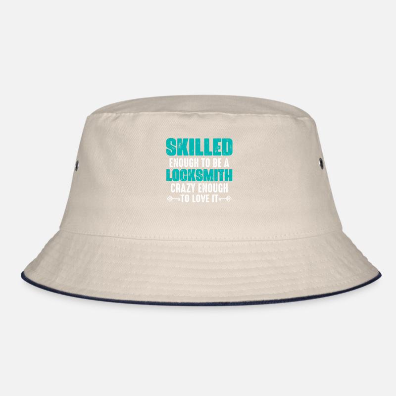 Skilled Enough To Be A Locksmith Pick Locks Lockpi Bucket Hat