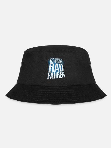 Mir Reicht's Ich Geh Rad fahren Mountainbike - Bucket Hat - Schwarz