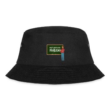 Lehrer Abschied Kollegen Nicht Mehr Mein Problem - Bucket Hat - Schwarz - Vorne - Lela (165cm)
