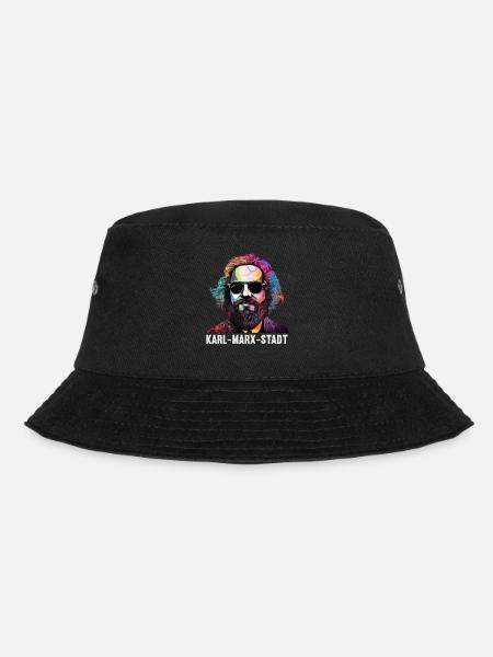 Kommunismus Links Marxismus Karl Marx - Bucket Hat - Schwarz