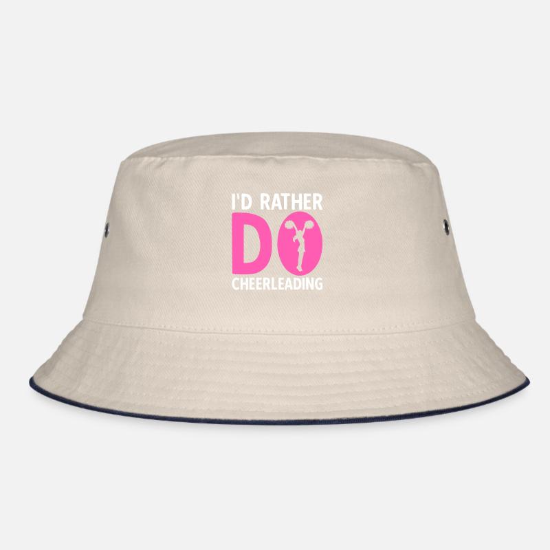 I'd Rather Do Cheerleading Bucket Hat
