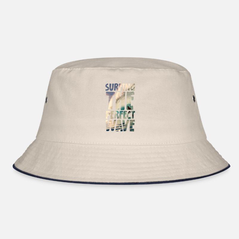 Surfing The Perfect Wave Bucket Hat