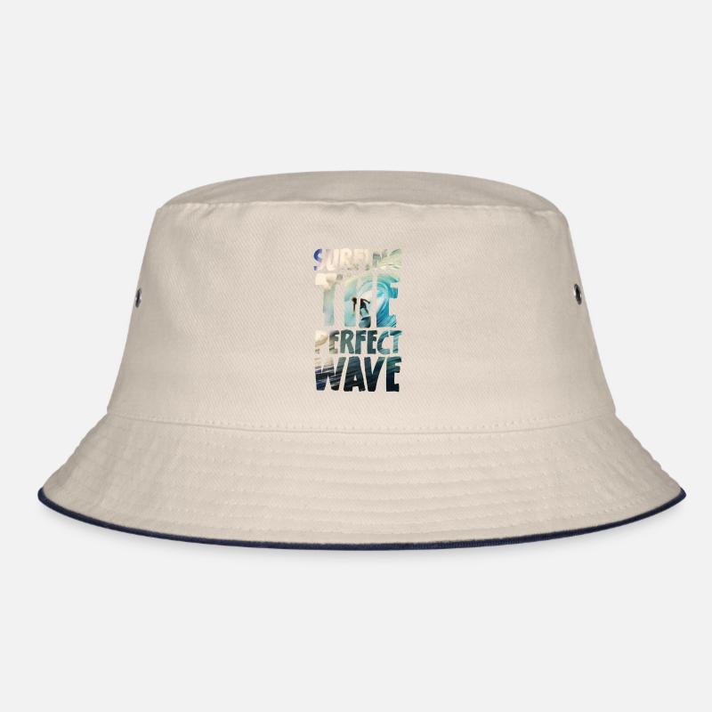 Surfing The Perfect Wave Bucket Hat