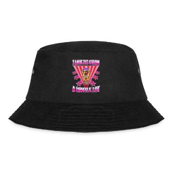 I love ice cream a waffle lot - Bucket Hat - black - Front - Lela (165cm)
