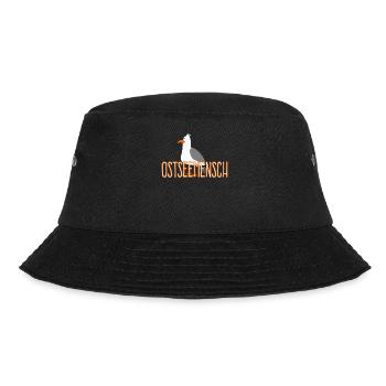 Ostsee Ostseeküste Ostseemensch - Bucket Hat - Schwarz - Vorne - Lela (165cm)