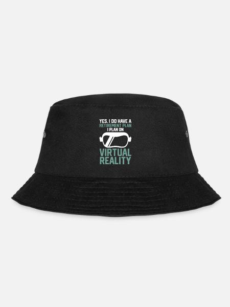 Virtual Reality VR Gift - Bucket Hat - black