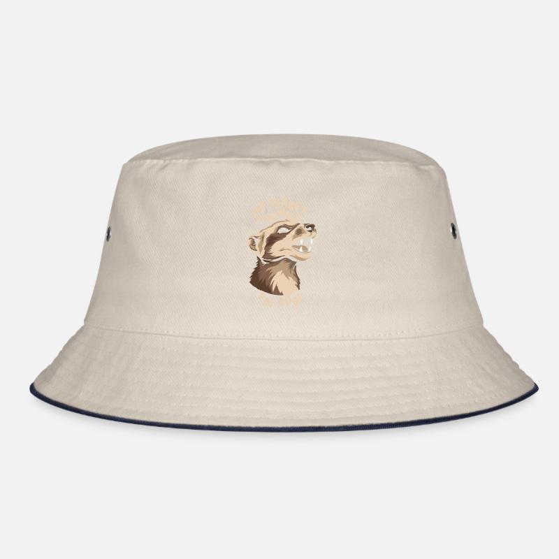 Frettchen Iltis Cool Bucket Hat