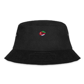 Eritrea Flagge Land Ureinwohner Abstammung Eritreer - Bucket Hat - Schwarz - Vorne - Lela (165cm)